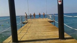 Hotel Mirabell 4* Alanya Turkey august 2018 beach sea Пляж отеля Мирабель