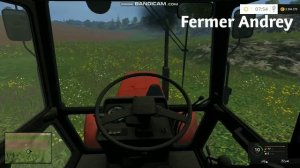 Пахота на МТЗ 82.1 (БЕЛАРУСЬ) Старт пахоти