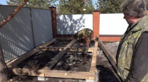 Строительство Вольера для собаки Хаски