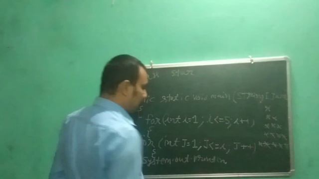 Pattern Print in Java| Nested Loop|for loop
