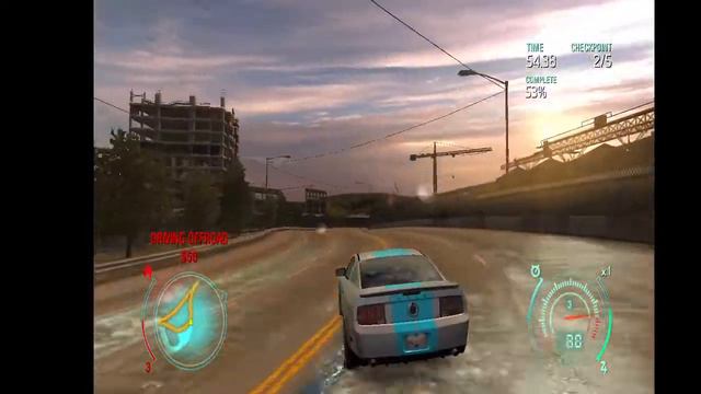 East I5 checkpoint Need For Speed 12 undercover 2008