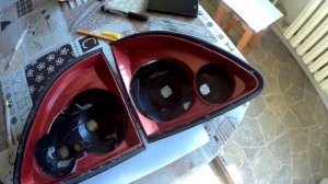 как сделать LED задние фонари 1 часть
