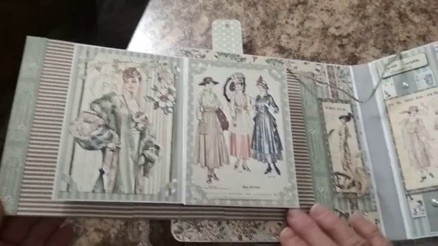 Скрап альбом из коллекции Graphic 45 Ledies Diary смотреть онлайн