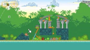 Мультик Игра для детей Энгри Бердс. Прохождение игры Angry Birds [93] серия
