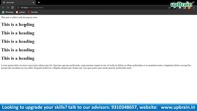 Event Handling in JavaScript | JavaScript tutorial | Video #14