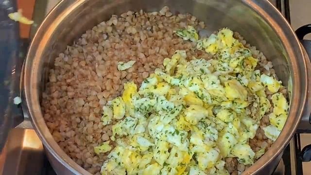 Стакан гречки и яйца! Просто, дешево и очень вкусно! Шикарный УЖИН на всю семью!