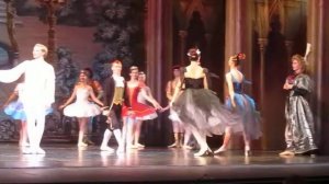 Театр РАМТ, на балете "Золушка" (поклон артистов)