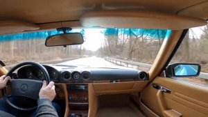 1987 Mercedes 560SL test drive!