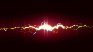 Футаж HD. Музыкальный абстрактный эквалайзер-3, на черном фоне