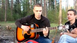 под гитару/Был осенний тёплый вечер/Авторская песня про любовь под гитару