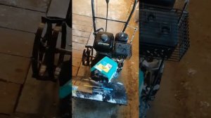 Снегоуборщик на грунтозацепах от мотоблока