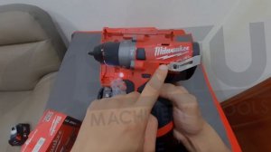 MILWAUKEE M12 FUEL CORDLESS IMPACT DRILL & DRIVER (M12 FPD-602C) FOC M12 BID-0