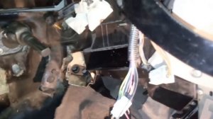 Медный радиатор на Лада Калина