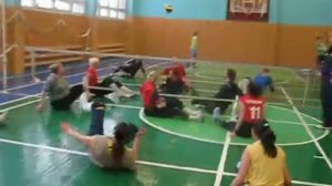 Волейбол сидя тренировка