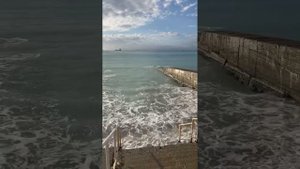 Море в октябре 2023 Кабардинка