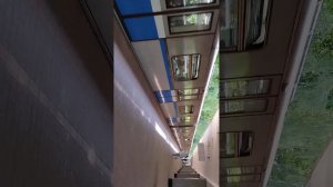 Перегон Московского метро Первомайская-Измайловская. Станция  Измайловская. Поезда Русич.