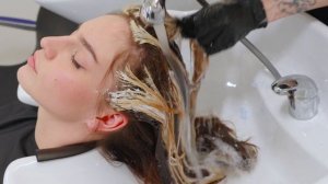 Выход из тёмного цвета.  Контуринг в технике шатуш