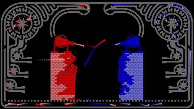 Castle Destruction - Marble Race in Algodoo смотреть онлайн