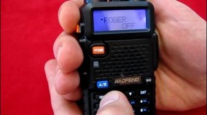 Рации это просто   Baofeng UV 5R урок 4  обзор функций VOX, роджер, и сканирования частот