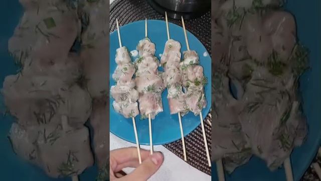 шашлычки из курицы