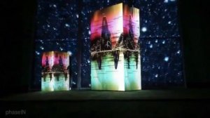 Volga Vibes - Organic Syntesis - projection mapping