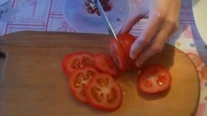 Помидоры с сыром и чесноком. РЕЦЕПТ