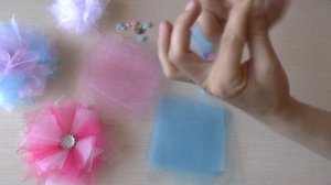 Бант из фатина или украшения машины на свадьбу Car decorations for a wedding Tulle bow Flowers