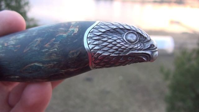 Сказочный закат и нож "Сокол". Мастерская "СЛОН & Ко." смотреть онлайн