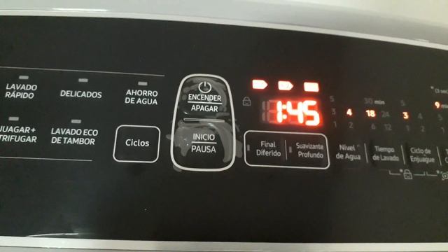 Final Diferido o (Tiempo de Reserva).Lavadora Samsung Digital Inverter смотреть онлайн