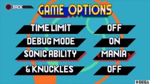 All chaos emeralds Sonic mania cheat code