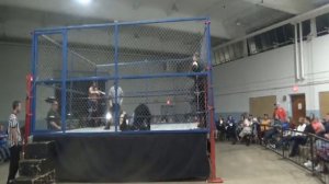 John Heartbreak & Robert Roma Vs. John Evans & Jonni Roxville (Tag Team Cage Match)