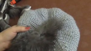 Как в шапку ввязать длиношерстный мех