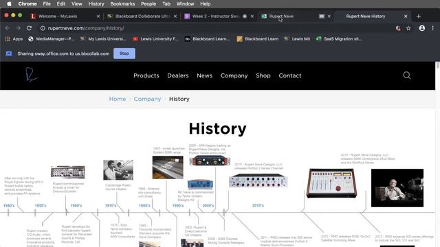 Sway Presentations in Blackboard Collaborate Ultra смотреть онлайн