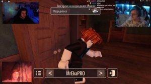 ПЯТЁРКА И КАКТО ИГРАЮТ В ROBLOX ( нарезка стримов пятёрки )