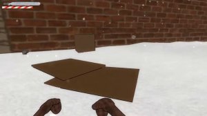 РОЖДЕСТВЕНСКОЕ ПРОХОЖДЕНИЕ ИГРЫ / BENEATH THE CARDBOARDS #1