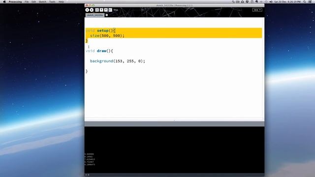 Programming Concepts: Processing Basics - Semicolons, Brackets, Println, Comments, Scope, and More