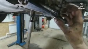 замена наружнего шруса на lada Largus