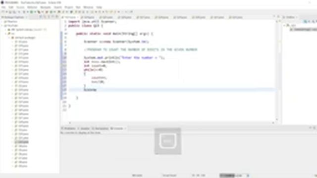 || 23 || Java program to count number of Digits in an Integer | Count Digits of N |Digits count Jav смотреть онлайн