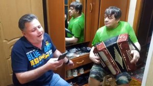 Малиновый звон на заре ! С Днем России ! мощная песня под гармонь