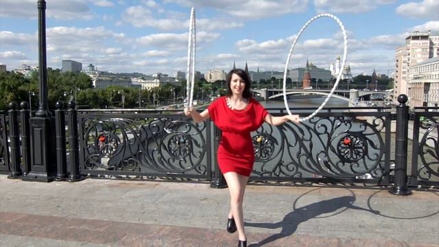 2014.06.25 - 2 hoops - Fati - Kremlin/ Кремль - танец с обручами