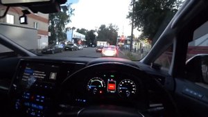 Alphard Hybrid (AYH30)/ Работа помощника при парковке.
