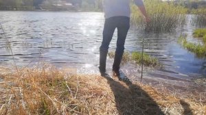 Рыбалка на резинку весной