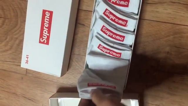 Носки Supreme смотреть онлайн