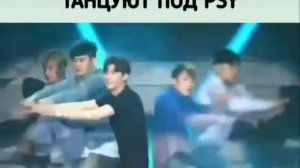 Ли Джун Ки и Ли Чон Сок танцуют под PSY ❤