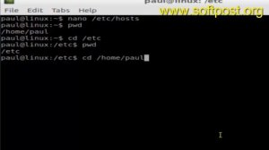 How to go to home directory in CentOS