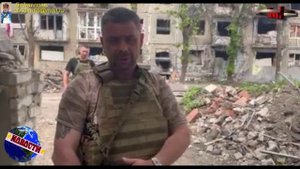 Заместитель командира ЧВК "Вагнер" Лотос накануне побывал в Бахмуте,