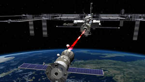 На МКС проведут эксперимент по передаче энергии лазером на космический корабль