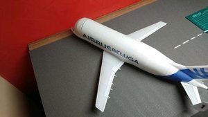 Airbus Beluga A300 PAPERCRAFT - PAPER MODEL