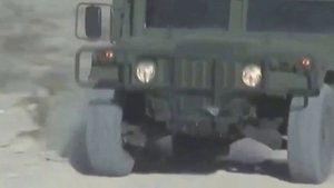 Хаммер H1 американский военный внедорожник Испытание машины!