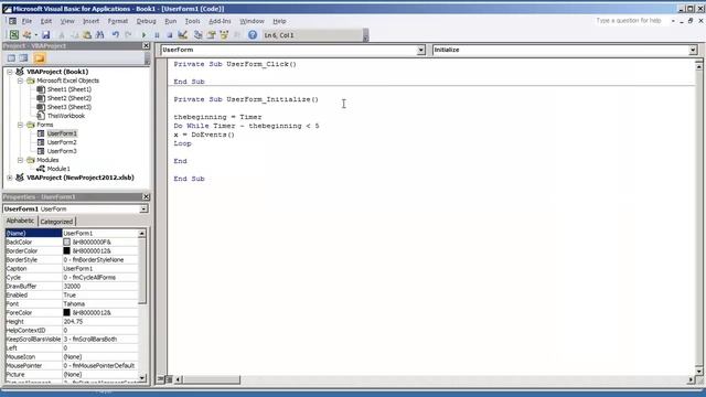 VBA Excel 2010   How to Create a Welcome Splash Screen using UserForm in VBA